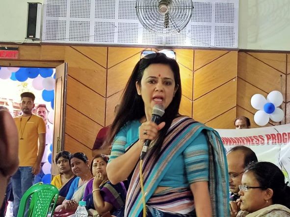 Mahua Moitra  TMC distances itself from MP Mahua Moitra's controversial  comment on goddess Kali - Telegraph India