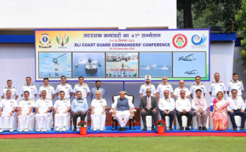Raksha Mantri Rajnath Singh inaugurates 41st Indian Coast Guard Commanders’ Conference in New Delhi