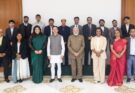 PM Modi holds roundtable with CEOs of AI and deeptech startups at Seva Teerth